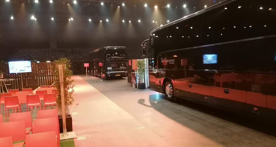 vip bus the experience
